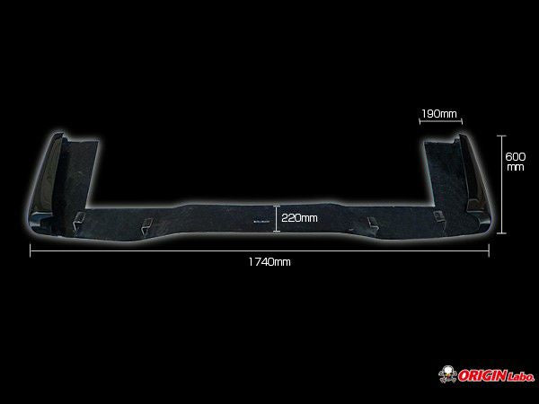 Origin Labo - Nissan Silvia S15 - Underpanel - Type 2 Rear