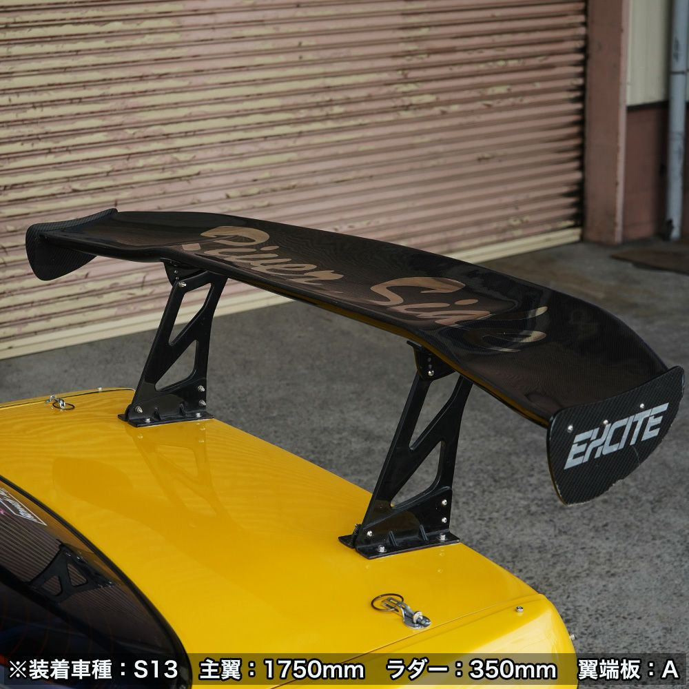 3D TYPE 1750MM CARBON GT WING