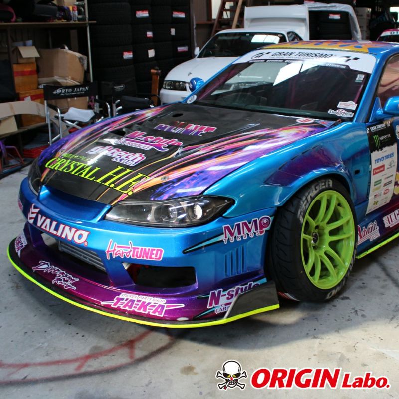 Origin Labo - Nissan Silvia S15 55mm Front Fenders - Sameera