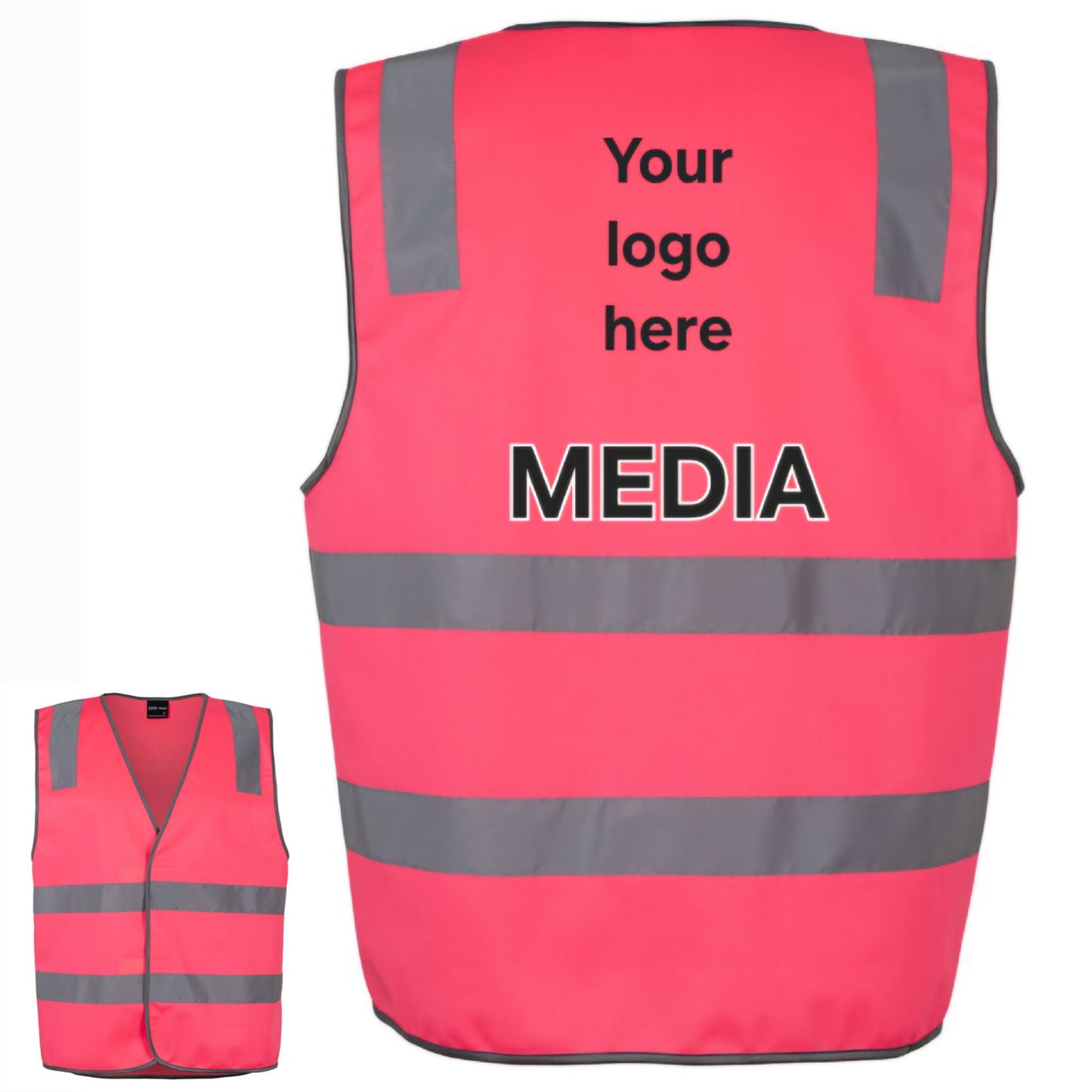 Hi-viz Media Vest