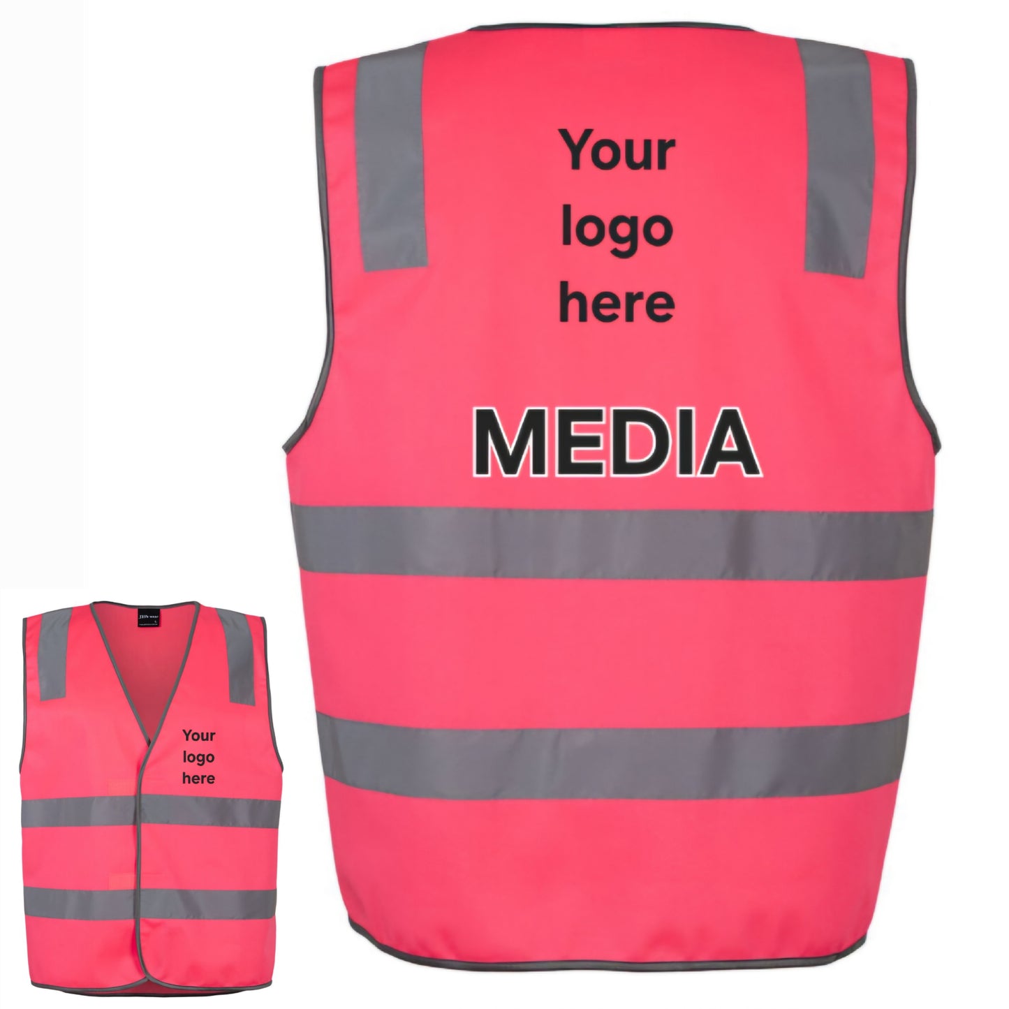 Hi-viz Media Vest
