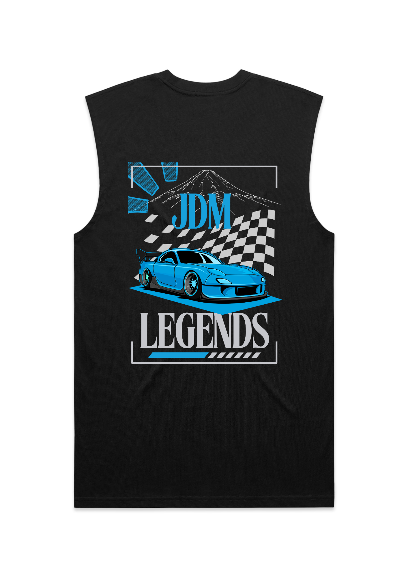 Mazda RX7 Batmobile - JDM Legends streetwear