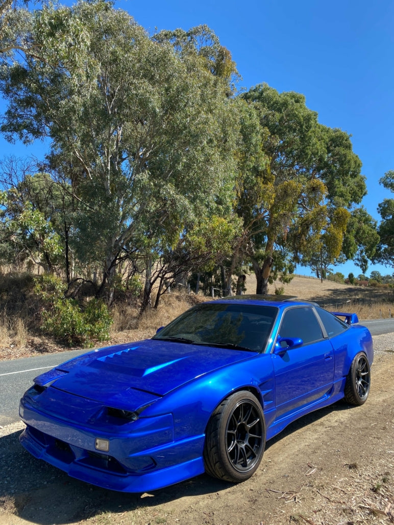 Origin Labo - Nissan 180SX 55mm Front Fenders (Dual Duct)