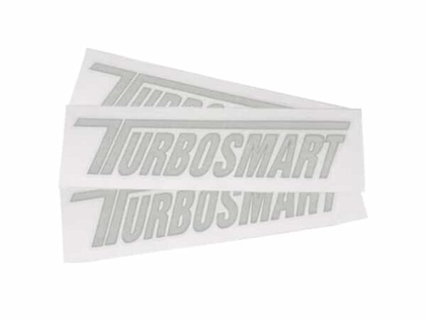 Turbosmart Car Decal - White 600mm x 130mm