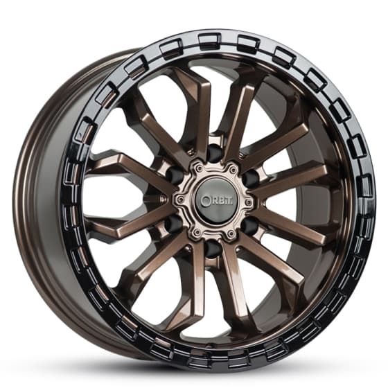 ORBIT - COMPACT - (17X8.5 6/139.7 10) BRONZE