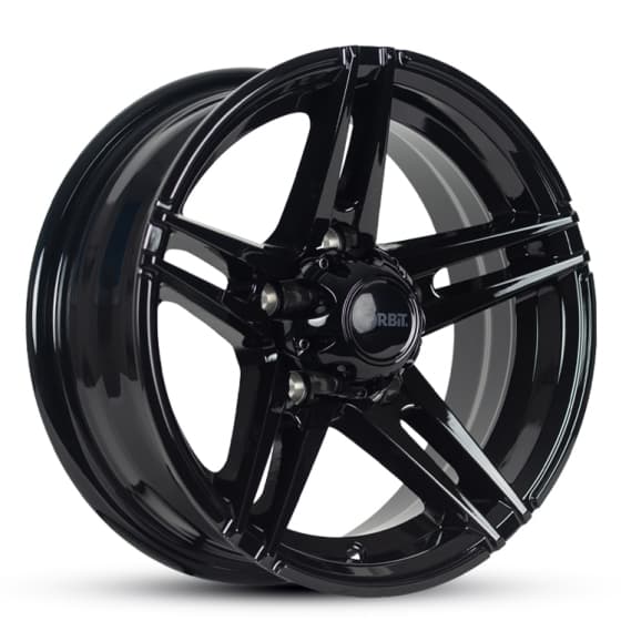ORBIT DURON 14x5.5 5/114.3 0 GLOSS BLACK