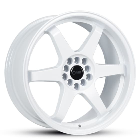 ORBIT KAMAN 18x8.5 5/100 5/114.3 30 GLOSS WHITE