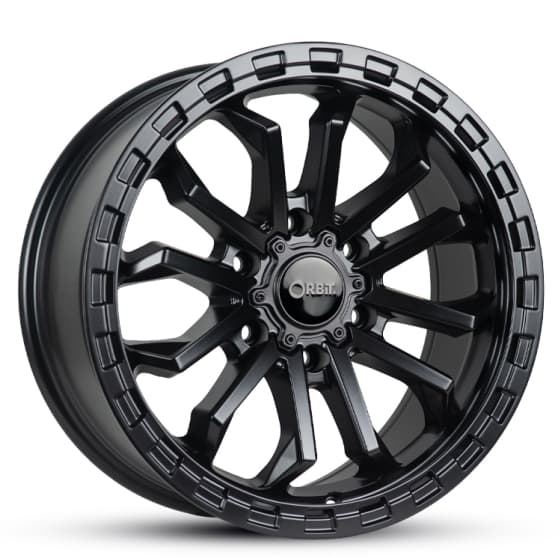 ORBIT COMPACT 17x8.5 6/139.7 10 SATIN BLACK