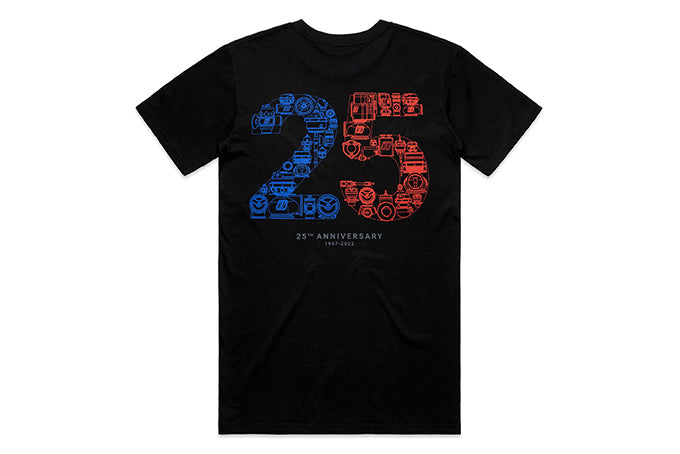 Turbosmart TS T-Shirt Black (25 Years) M