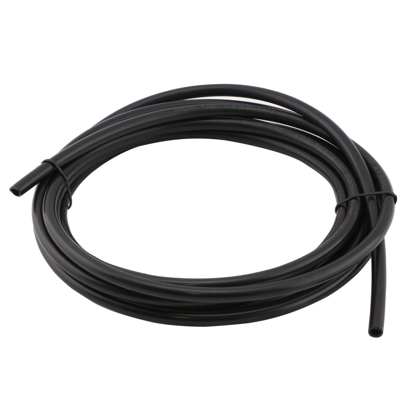 Turbosmart Nylon Tubing 1/4" Black 3m Length
