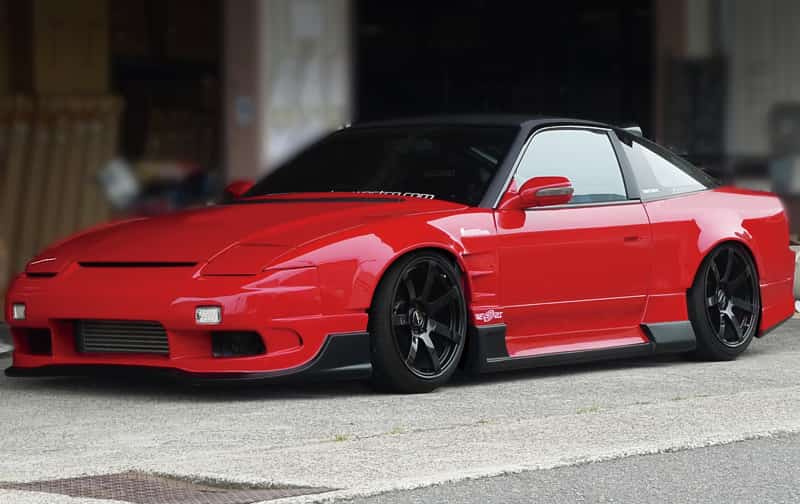 Side Skirts - Nissan 180SX Racing Line Kit - Type 1