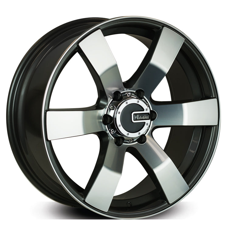 ADVANTI RACING TYPHOON 16x7 6/139.7 20 GUNMETAL FP