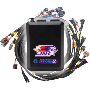 Link G4X StormX  ECU + Terminated LS Engine Harness Drive-by-Cable Bundle