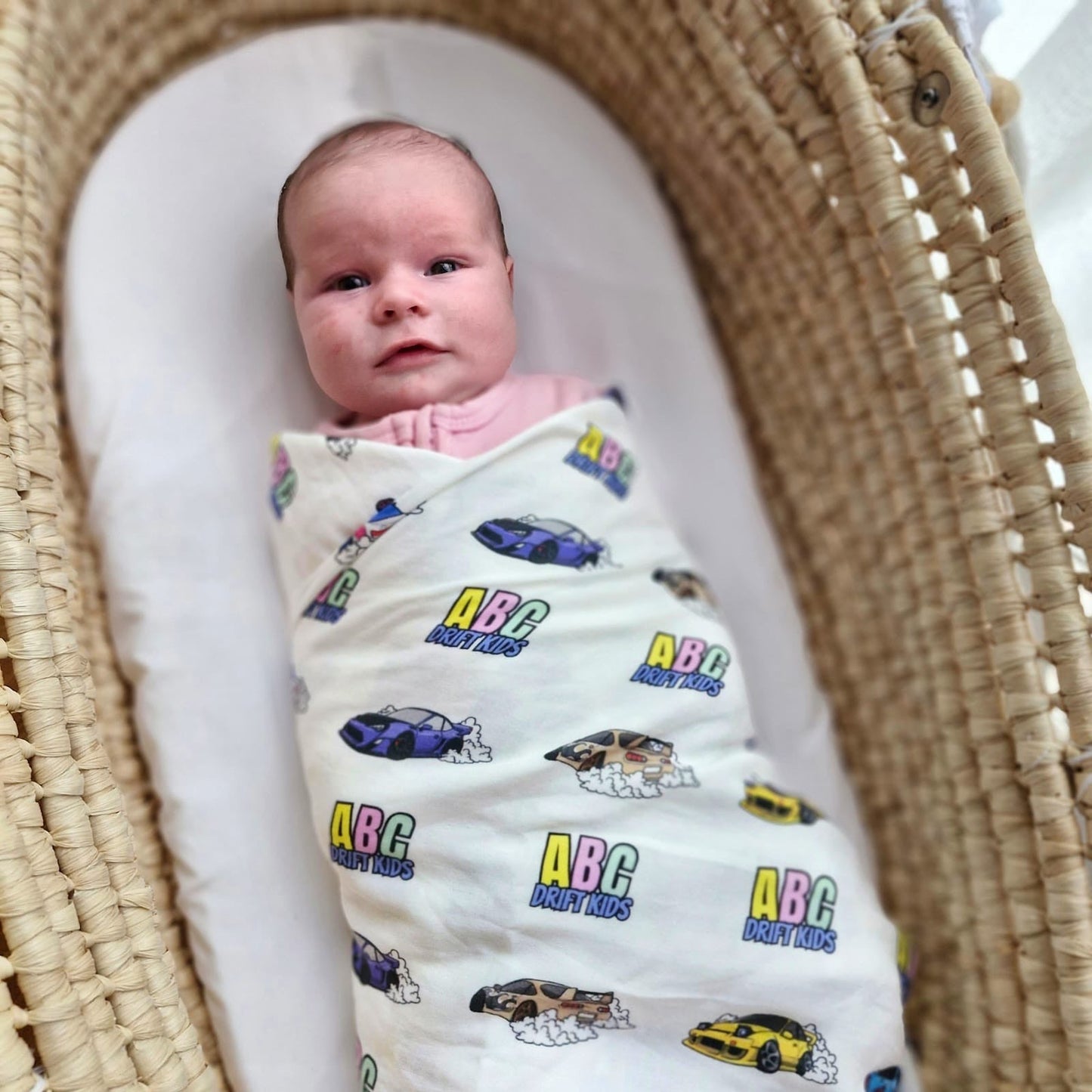 ABC Drift Kids Baby Swaddle