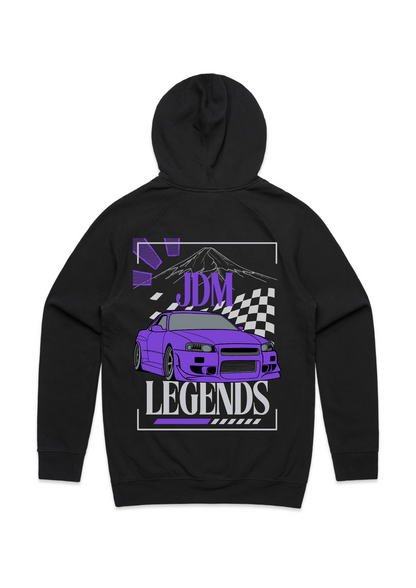Nissan R34 Skyline -  JDM Legends streetwear (R34 front)