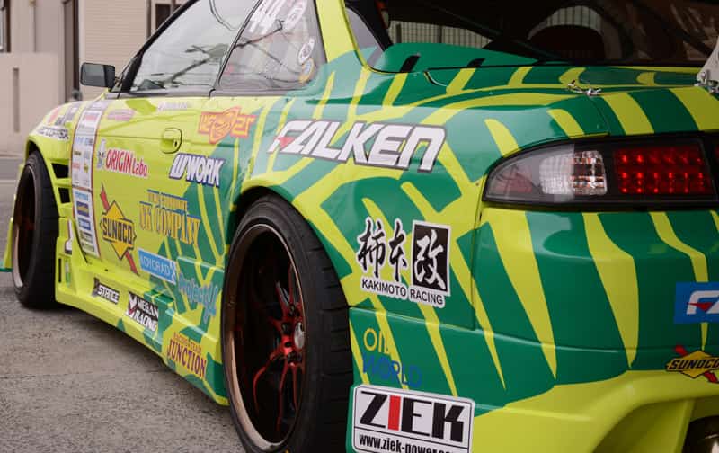 NISSAN SILVIA S14 55MM REAR FENDERS