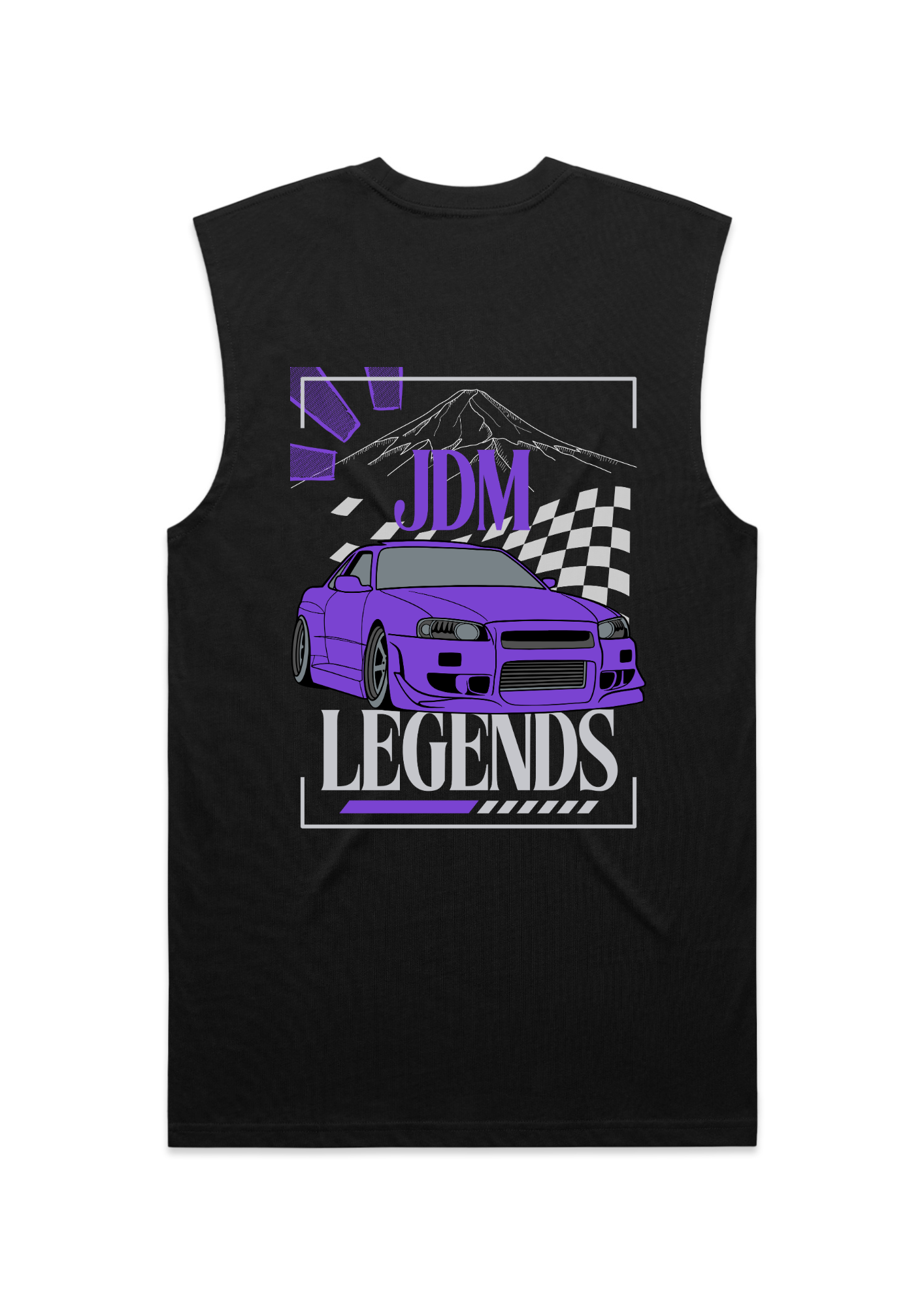 Nissan R34 Skyline -  JDM Legends streetwear (R34 front)