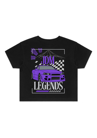 Nissan R34 Skyline -  JDM Legends streetwear (R34 front)