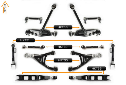 V2 PRO Arm Kit - Scion FR-S (Front & Rear)