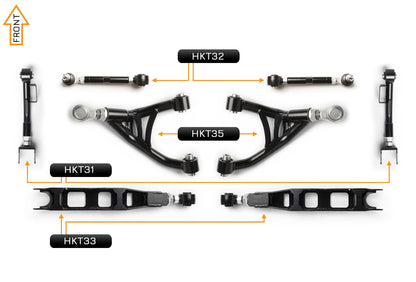 V2 PRO Arm Kit - Scion FR-S (Rear)