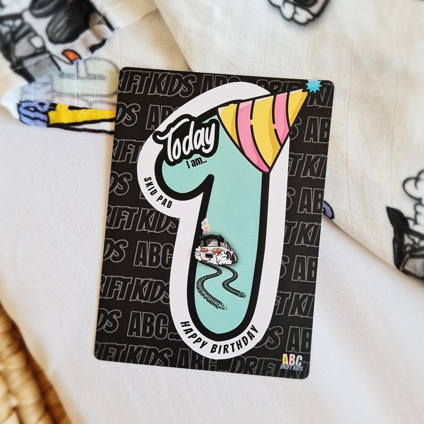 ABC Drift Kids Milestone Cards