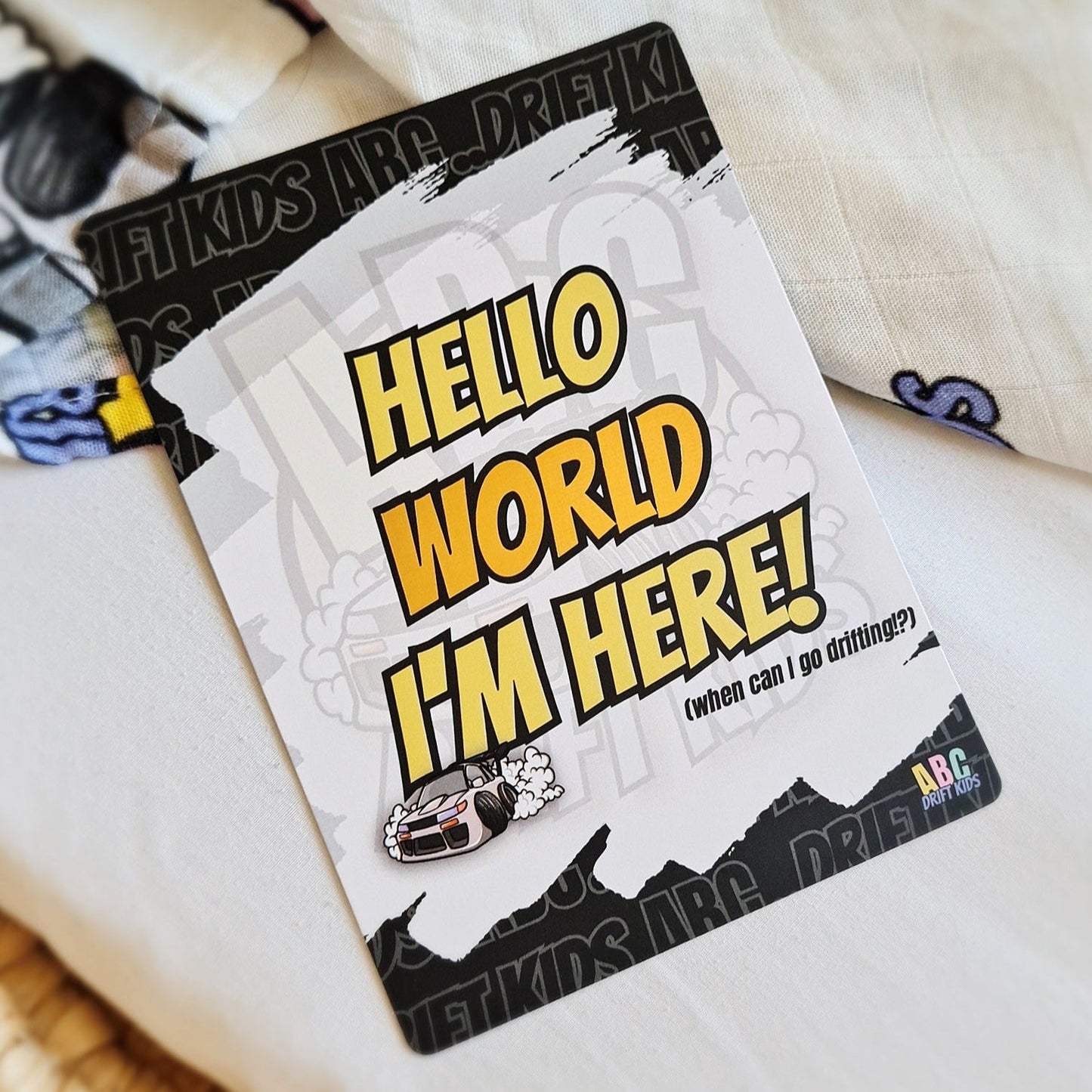 ABC Drift Kids Milestone Cards