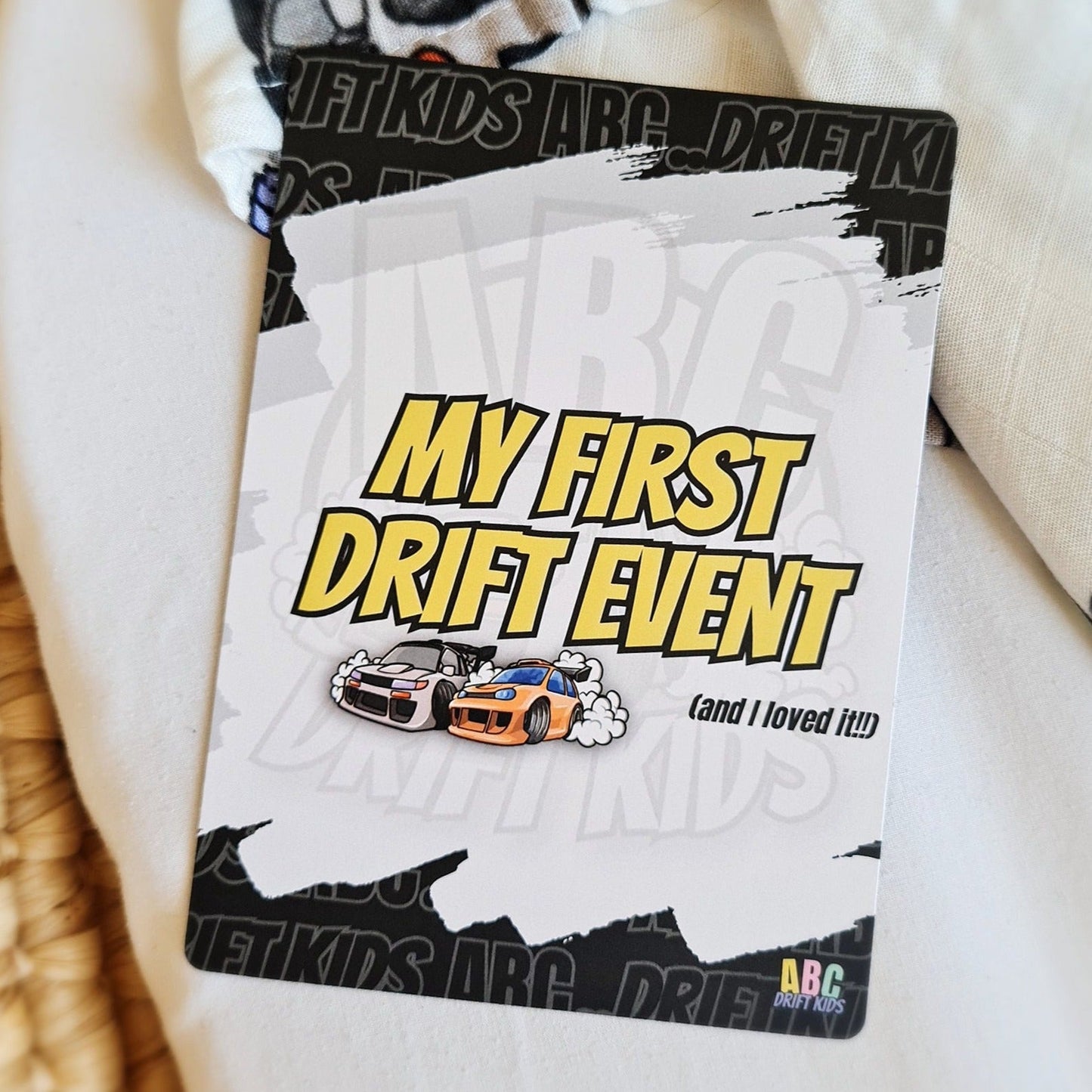 ABC Drift Kids Milestone Cards
