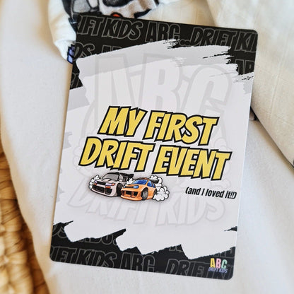 ABC Drift Kids Milestone Cards