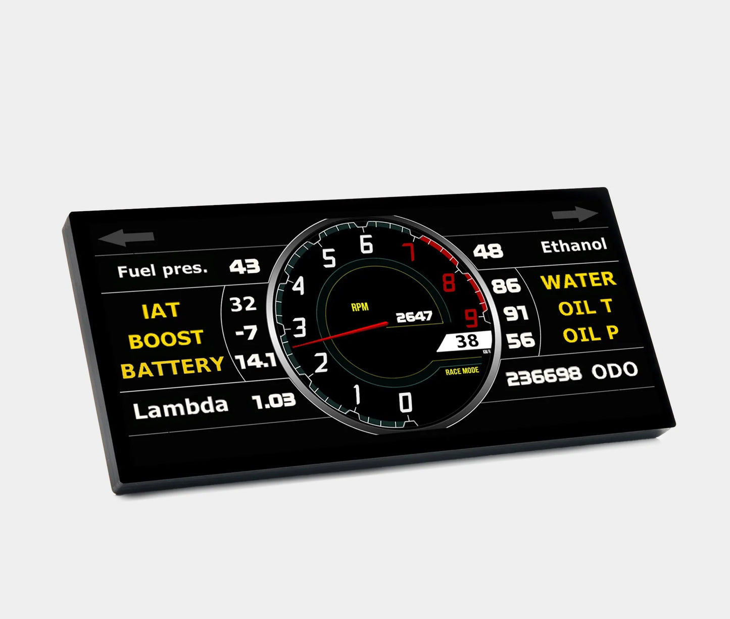 PowerTune Digital Ultrawide Dash v5