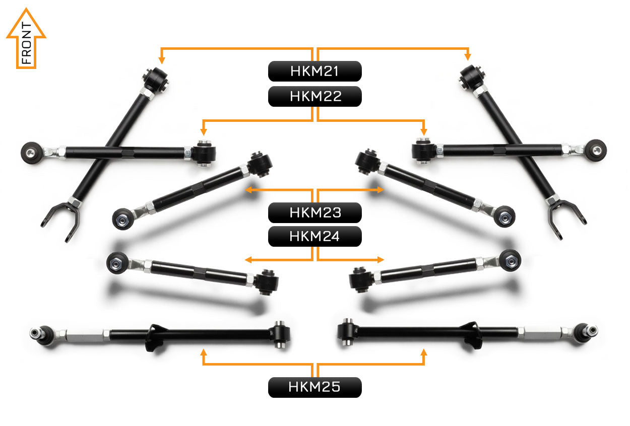 V2 PRO Arm Kit - Mazda MX5 NC (Rear)