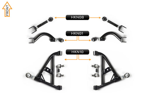 V2 PRO Arm Kit - Nissan Stagea WC34 (Rear)