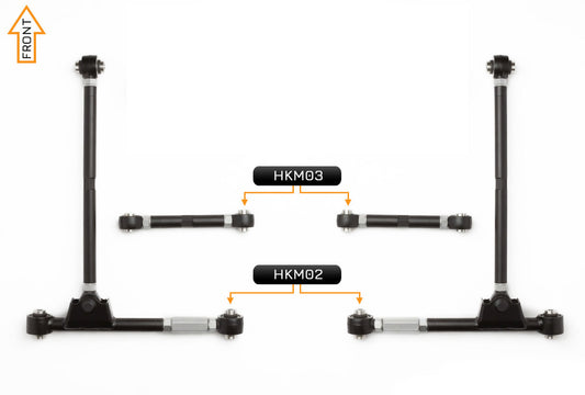 V2 PRO Arm Kit - Mazda RX7 FD (Rear)