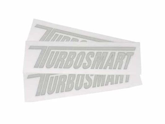 Turbosmart Car Decal - White 600mm x 130mm