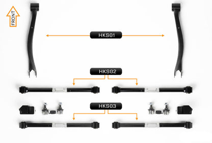 V2 PRO Arm Kit - Subaru WRX GC (Rear)