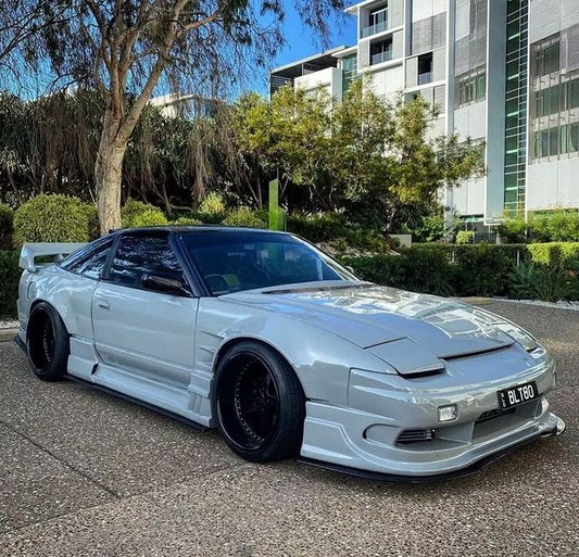 Side Skirts - Nissan 180SX Racing Line Kit - Type 2