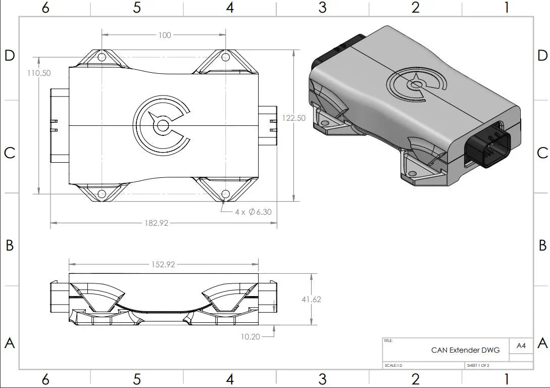 PowerTune Digital CAN I/O Extender