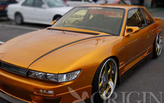 Origin Labo - Nissan Silvia S13 20mm Front Fenders (Single Duct)