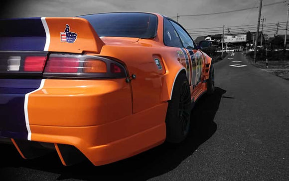 Origin Labo - Nissan Silvia S14 75mm Rear Fenders