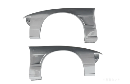 Origin Labo - Nissan 180SX 20mm Front Fenders (Single Duct)