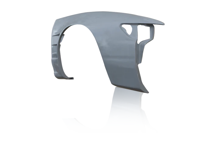 Origin Labo - Nissan Silvia S13 20mm Front Fenders (Dual Duct)