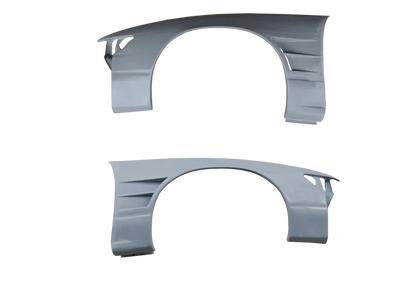 Origin Labo - Nissan Silvia S13 20mm Front Fenders (Dual Duct)