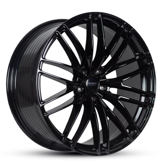ORBIT SHRINE 20x9 5/114.3  35 GLOSS BLACK
