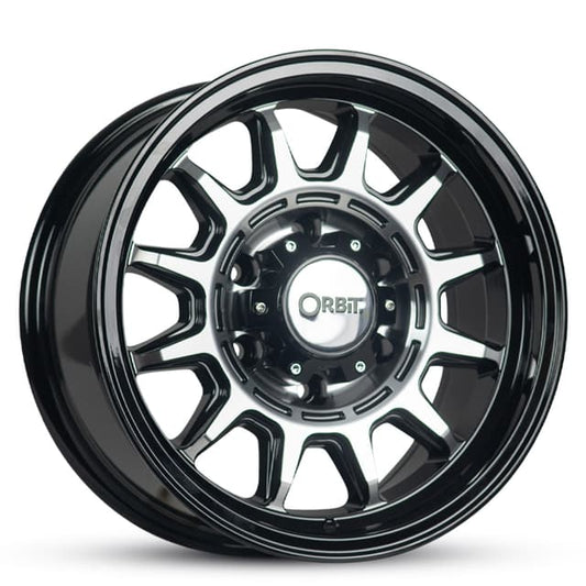 ORBIT FITTI 15x6.5 6/139.7  0 GLOSS BLACK FP