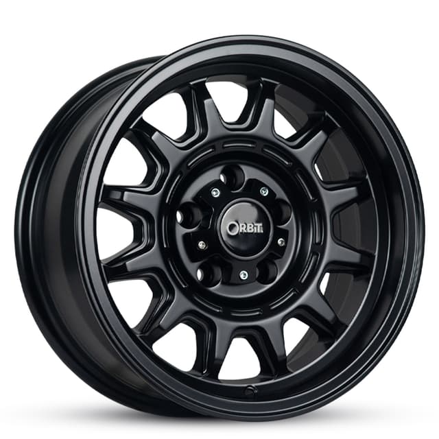 ORBIT FITTI 15x6.5 6/139.7  0 MATT BLACK