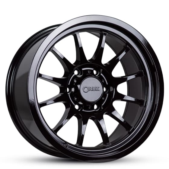 ORBIT - BRUNNER - (18X9.5 6x139.7 10) GLOSS BLACK