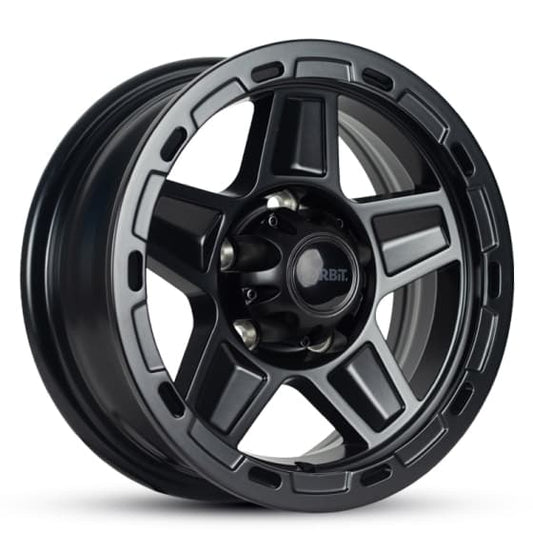ORBIT GRAVIX 14x5.5 5/114.3  0 MATT BLACK