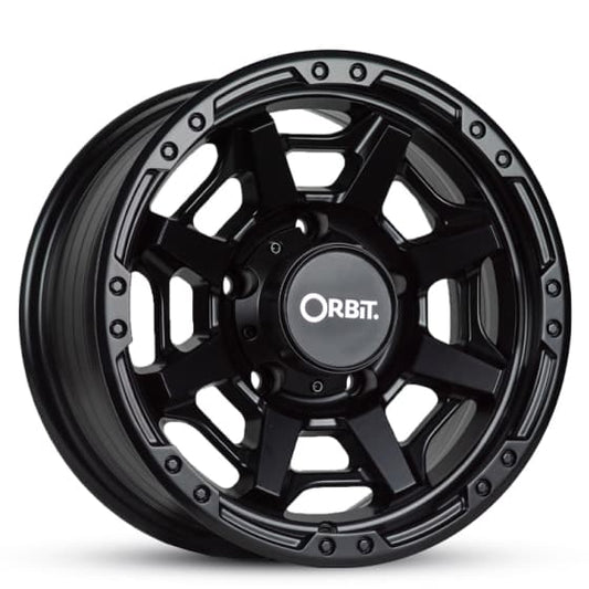 ORBIT SPIDER 15x7 5/139.7  0 SATIN BLACK