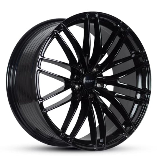 ORBIT SHRINE 18x8 5/114.3  35 GLOSS BLACK
