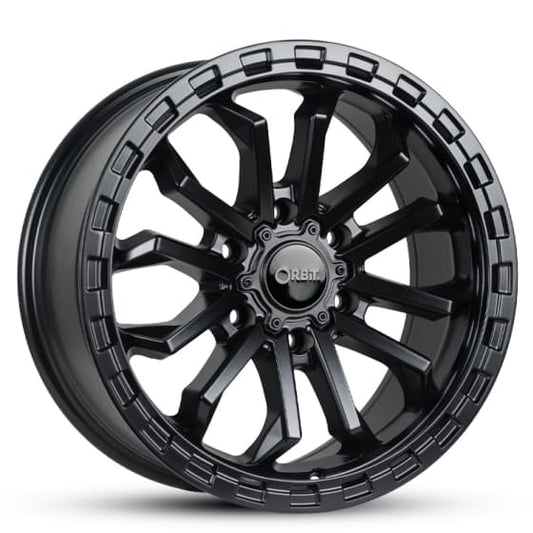 ORBIT COMPACT 17x8.5 6/139.7  35 SATIN BLACK