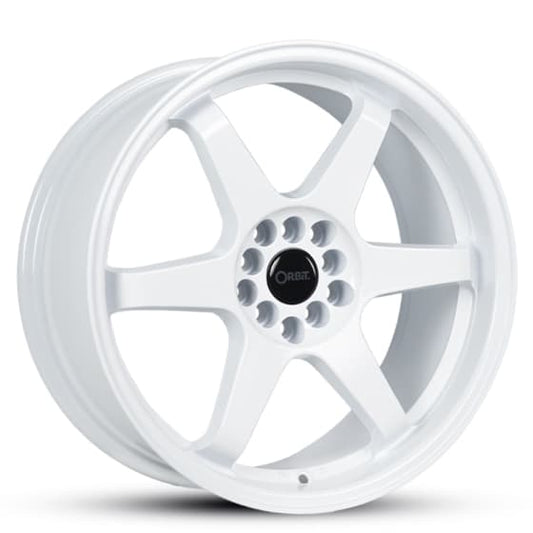ORBIT KAMAN 18x8.5 5/100 5/114.3 30 GLOSS WHITE